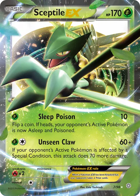 Sceptile EX, Ancient Origins 7/98