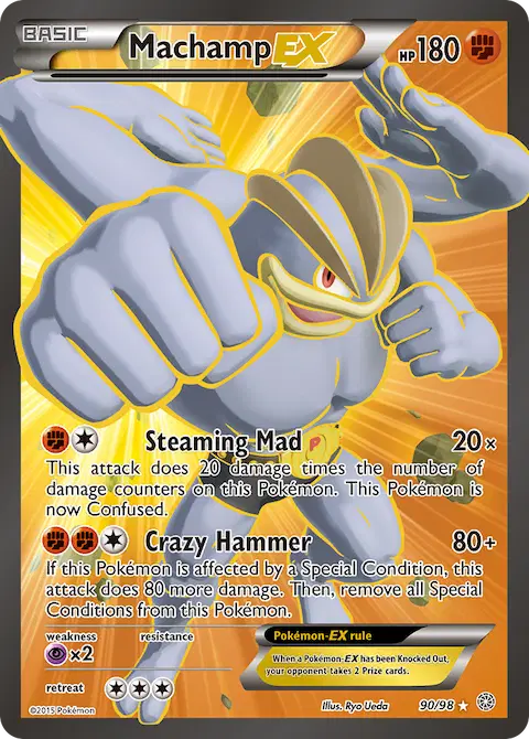 Machamp EX, Ancient Origins 90/98