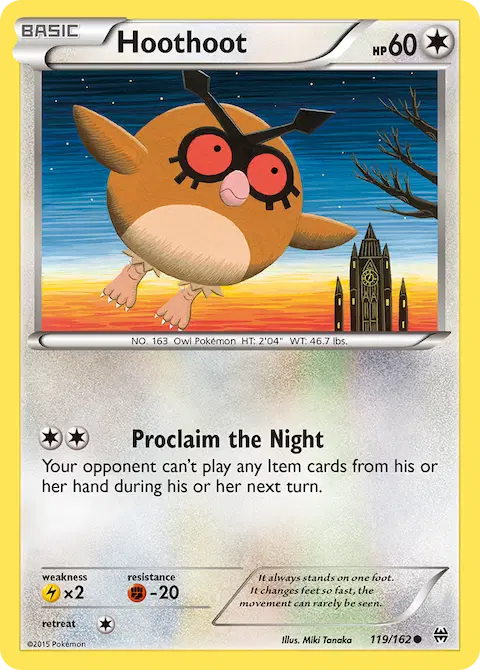 Hoothoot, BREAKthrough 119/162