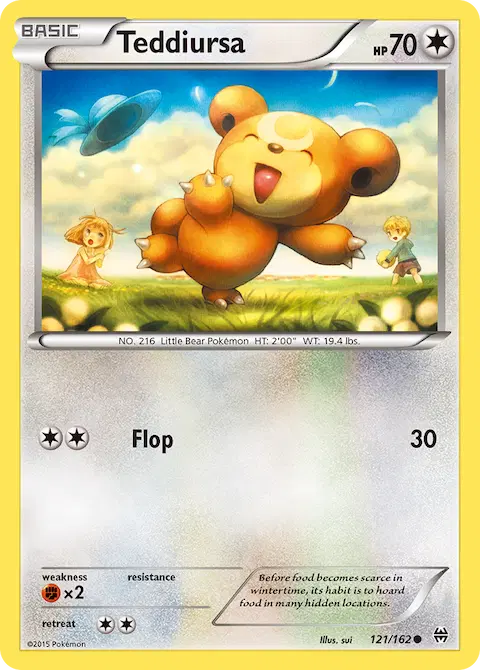 Teddiursa, BREAKthrough 121/162