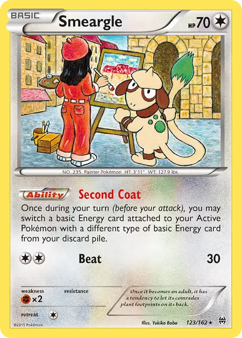 Smeargle, BREAKthrough 123/162