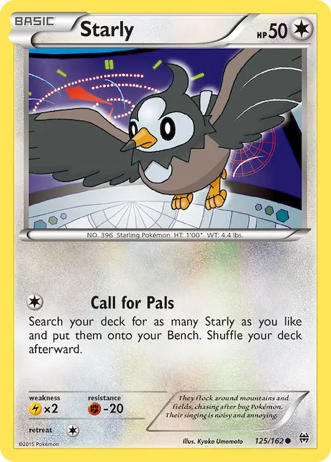 Starly, BREAKthrough 125/162