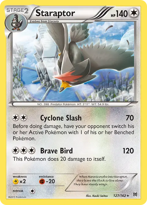 Staraptor, BREAKthrough 127/162