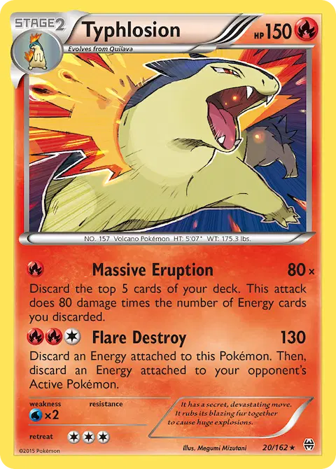 Typhlosion, BREAKthrough 20/162
