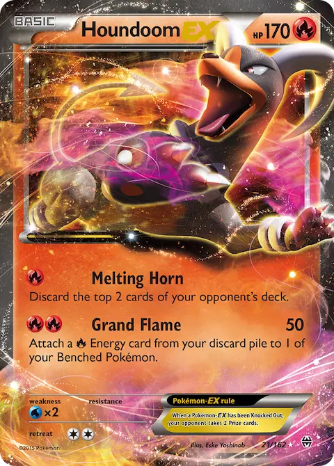 Houndoom EX, BREAKthrough 21/162