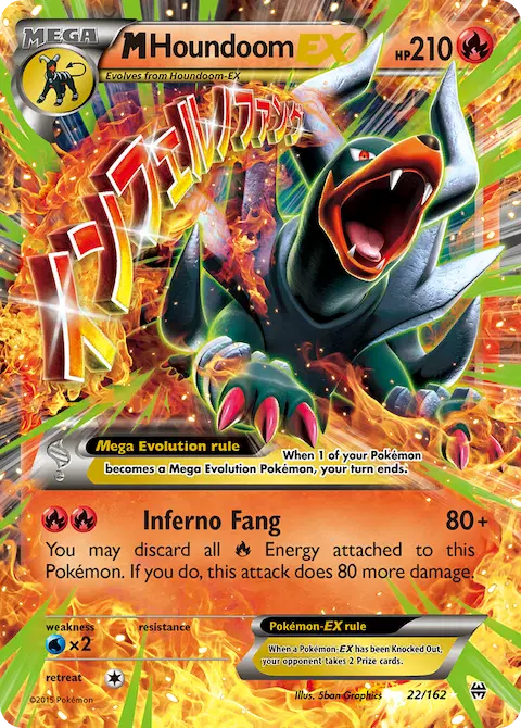 M Houndoom EX, BREAKthrough 22/162