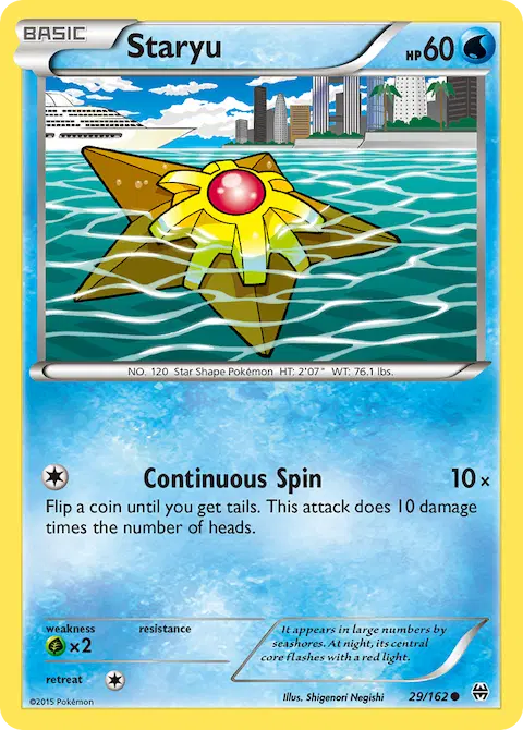 Staryu, BREAKthrough 29/162