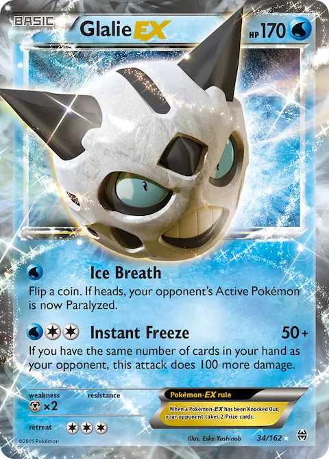 Glalie EX, BREAKthrough 34/162