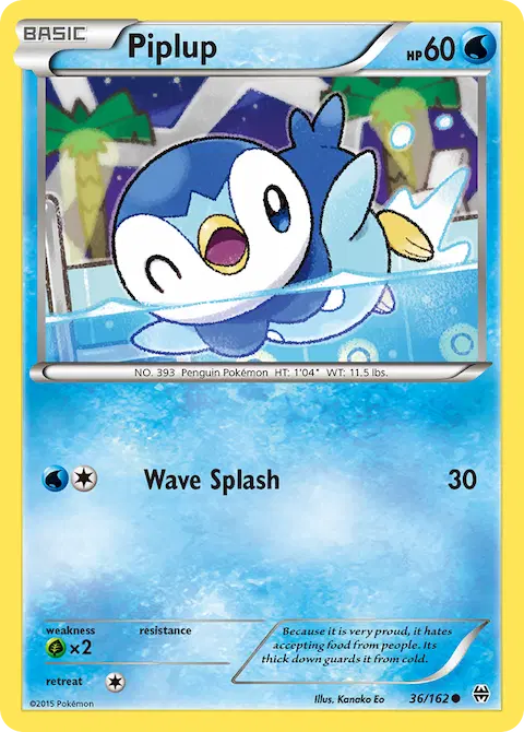 Piplup, BREAKthrough 36/162