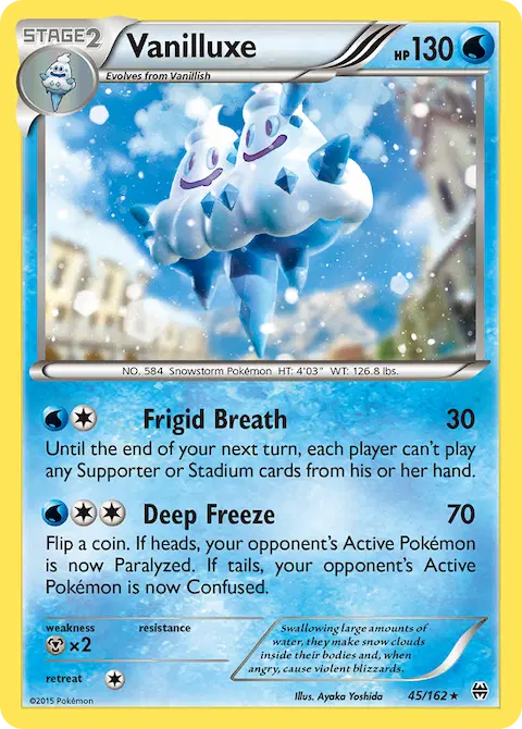 Vanilluxe, BREAKthrough 45/162