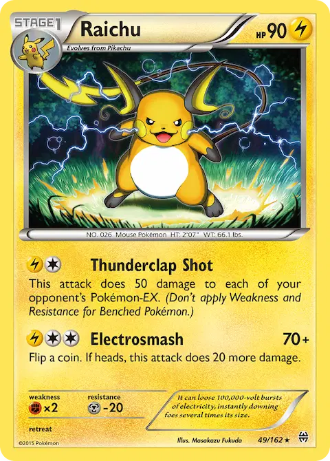 Raichu, BREAKthrough 49/162