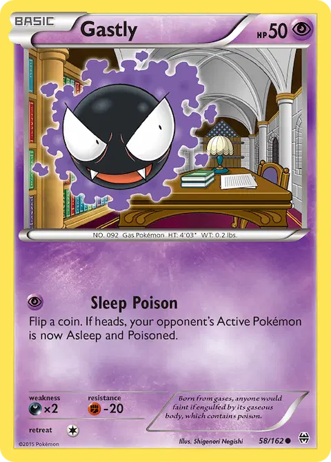 Gastly, BREAKthrough 58/162