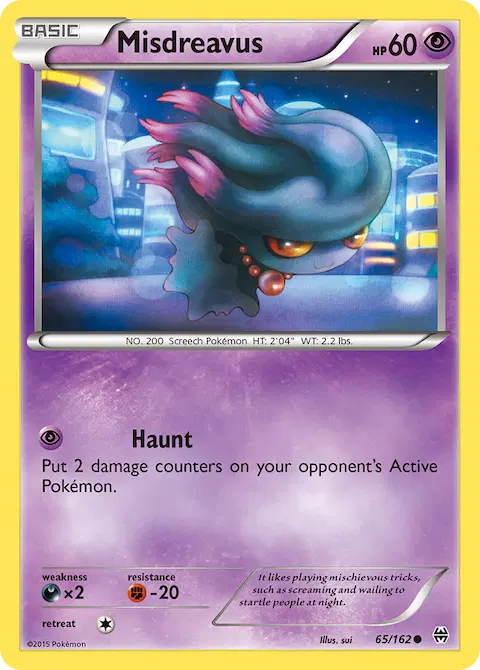 Misdreavus, BREAKthrough 65/162