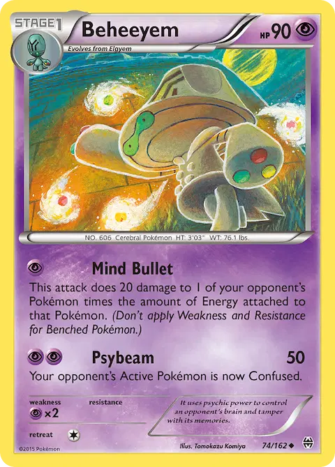 Beheeyem, BREAKthrough 74/162