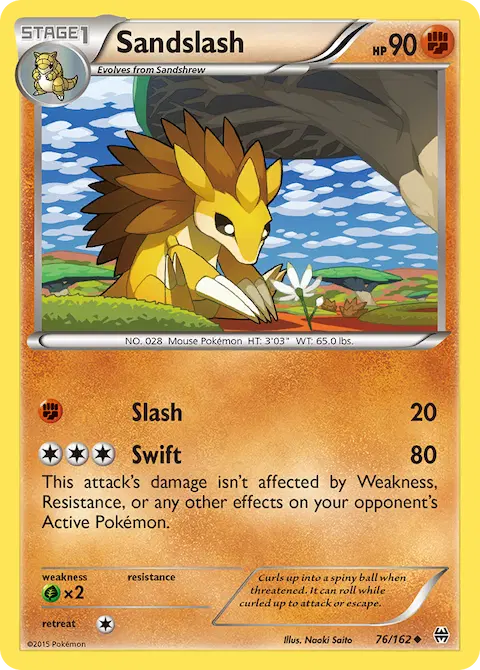 Sandslash, BREAKthrough 76/162