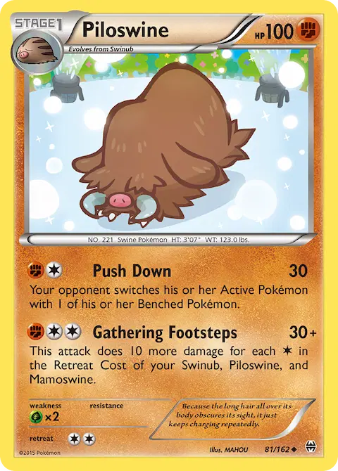 Piloswine, BREAKthrough 81/162