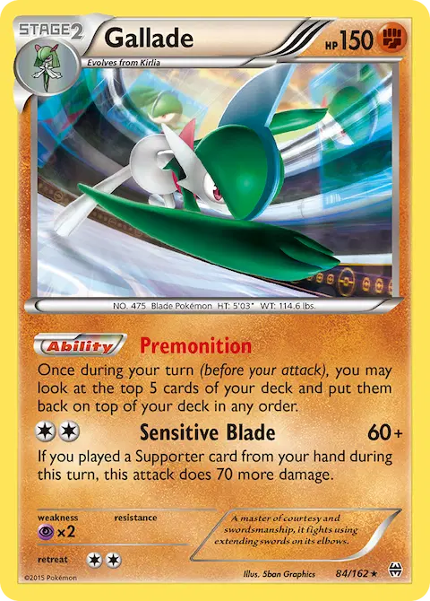 Gallade, BREAKthrough 84/162
