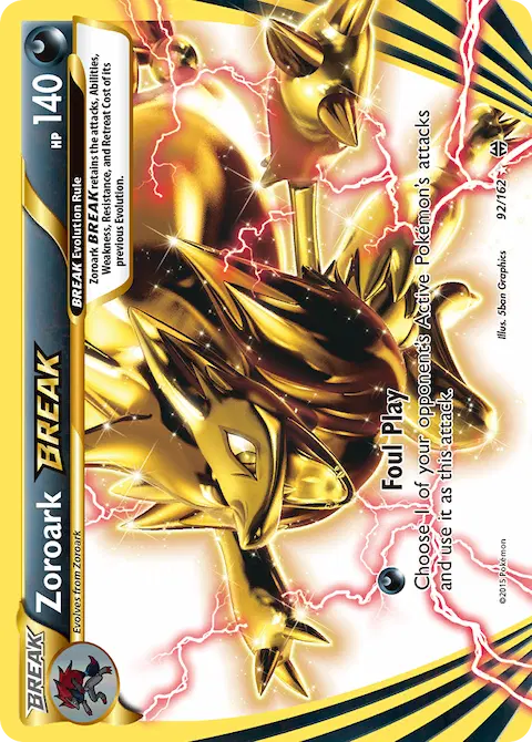 Zoroark BREAK, BREAKthrough 92/162