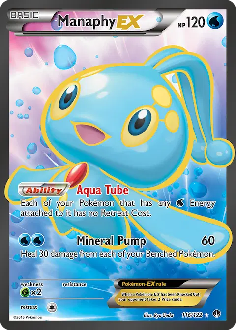 Manaphy EX, BREAKpoint 116/122