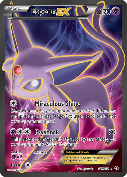 Espeon EX, BREAKpoint 117/122