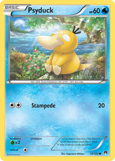 Psyduck, BREAKpoint 16/122