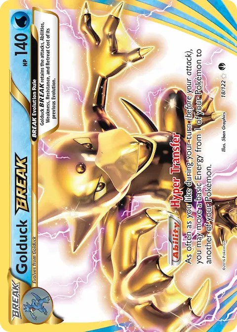 Golduck BREAK, BREAKpoint 18/122