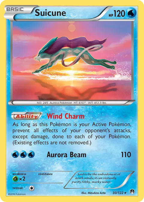 Suicune, BREAKpoint 30/122