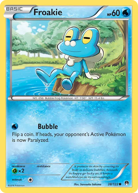 Froakie, BREAKpoint 38/122