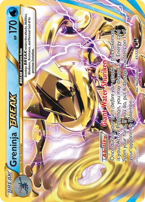 Greninja BREAK, BREAKpoint 41/122