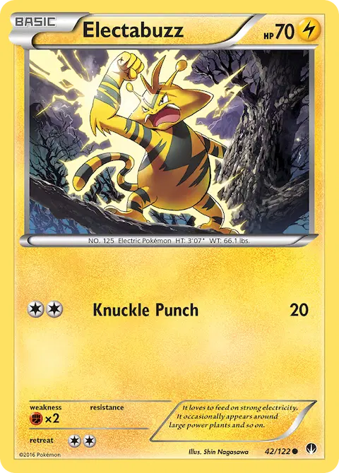 Electabuzz, BREAKpoint 42/122