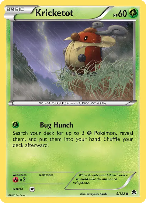 Kricketot, BREAKpoint 5/122
