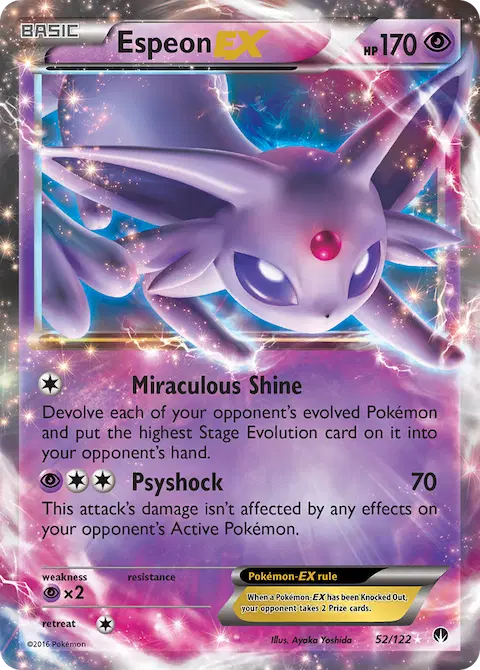 Espeon EX, BREAKpoint 52/122