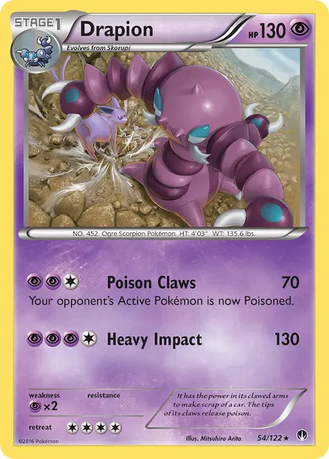 Drapion, BREAKpoint 54/122