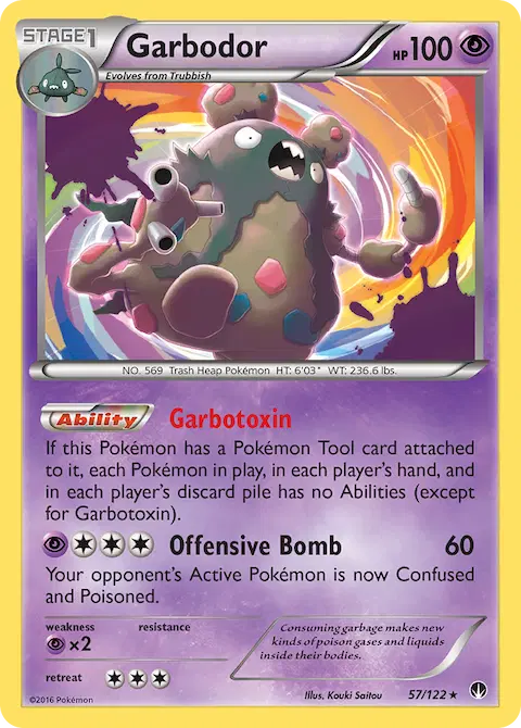 Garbodor, BREAKpoint 57/122
