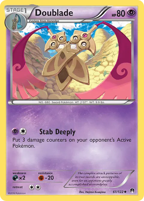 Doublade, BREAKpoint 61/122