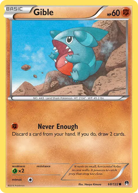 Gible, BREAKpoint 68/122