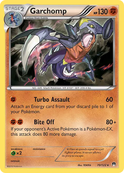 Garchomp, BREAKpoint 70/122