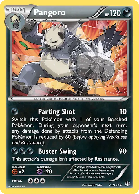 Pangoro, BREAKpoint 75/122