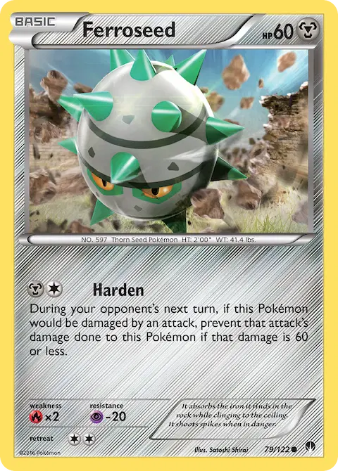 Ferroseed, BREAKpoint 79/122
