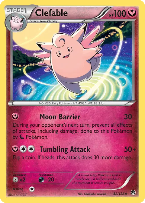 Clefable, BREAKpoint 82/122