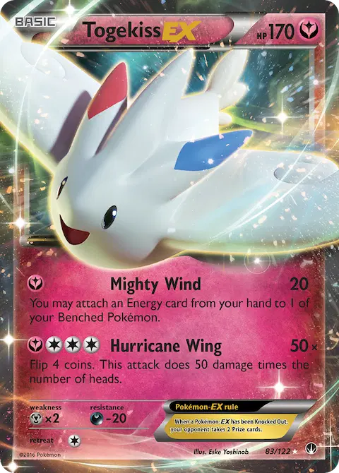 Togekiss EX, BREAKpoint 83/122