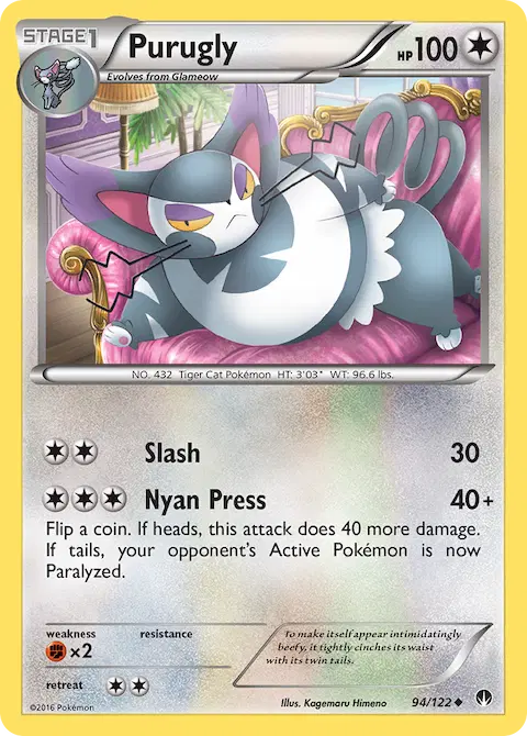 Purugly, BREAKpoint 94/122
