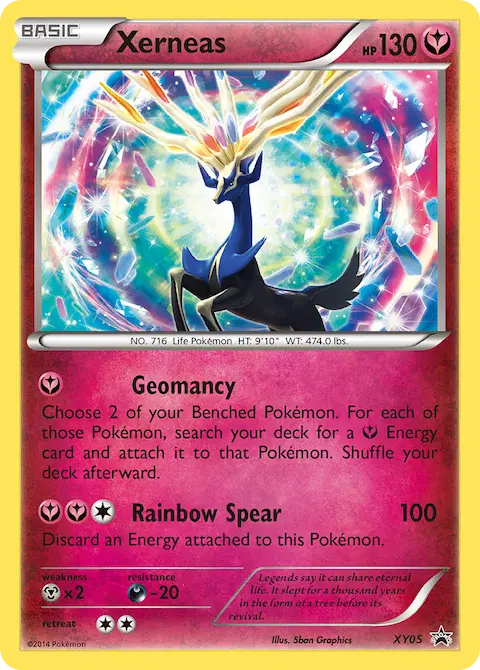 Xerneas, XY Black Star Promos XY05