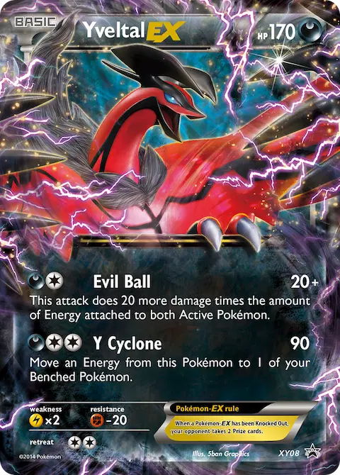 Yveltal EX, XY Black Star Promos XY08