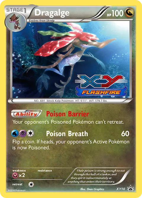 Dragalge, XY Black Star Promos XY10