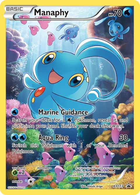 Manaphy, XY Black Star Promos XY113
