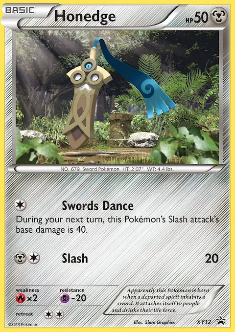 Honedge, XY Black Star Promos XY12
