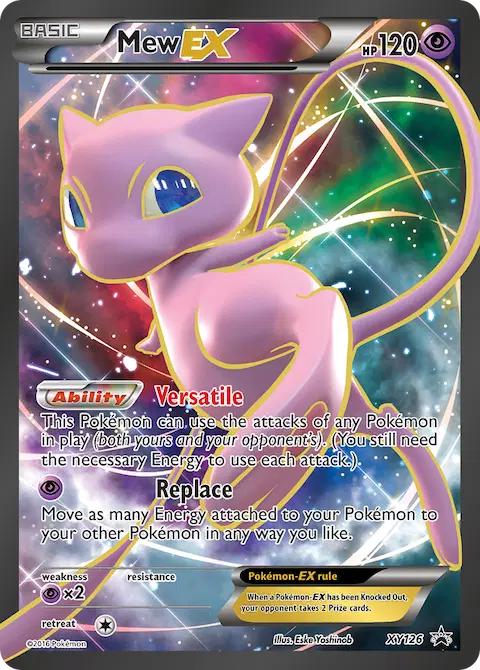 Mew EX, XY Black Star Promos XY126