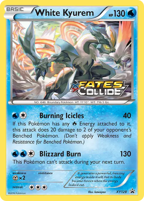 White Kyurem, XY Black Star Promos XY128