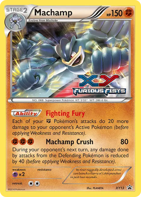Machamp, XY Black Star Promos XY13